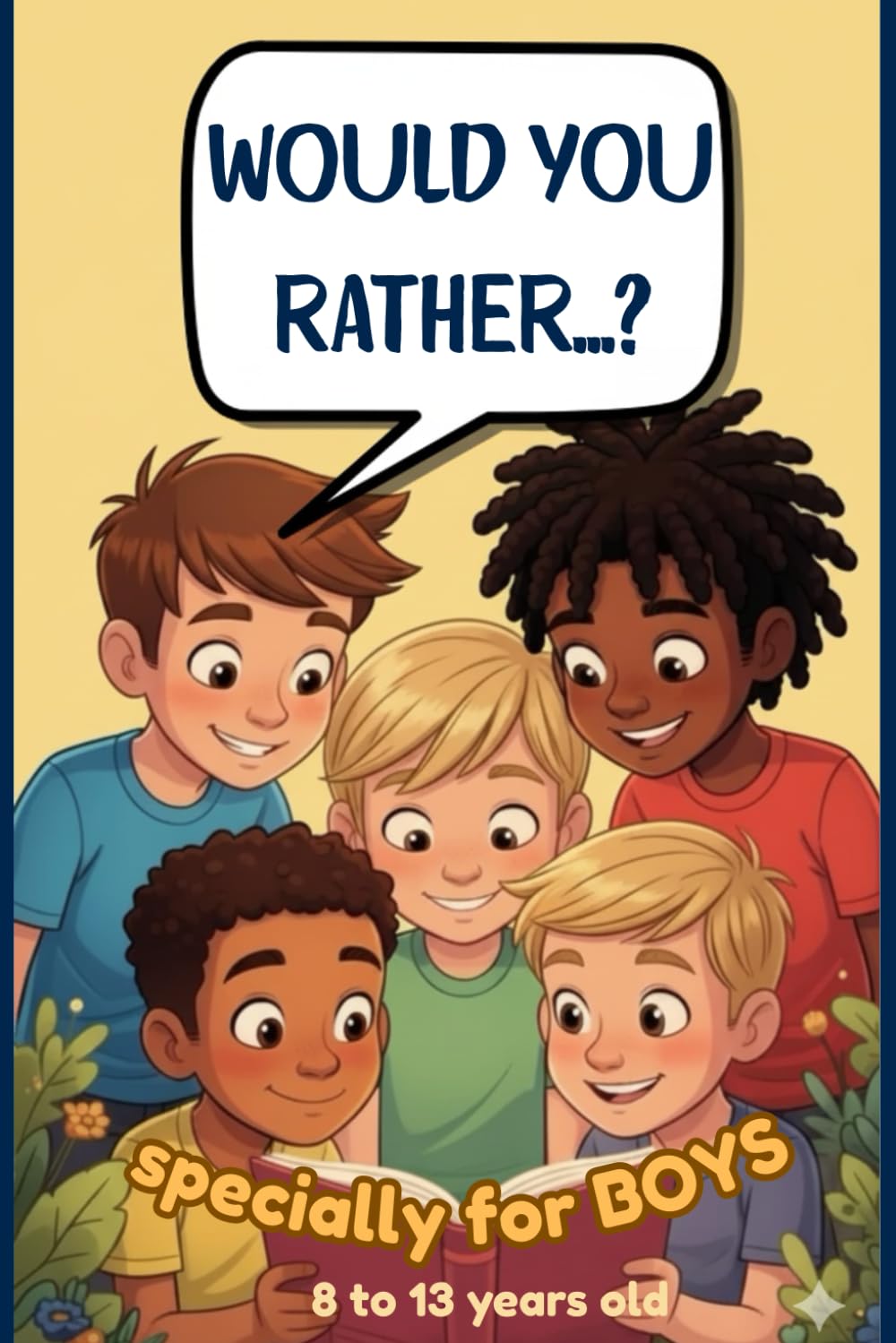 Would you rather book for boys - The Interactive Book for Boys (Ages 8–13): Fun Activity Book for Young Boys