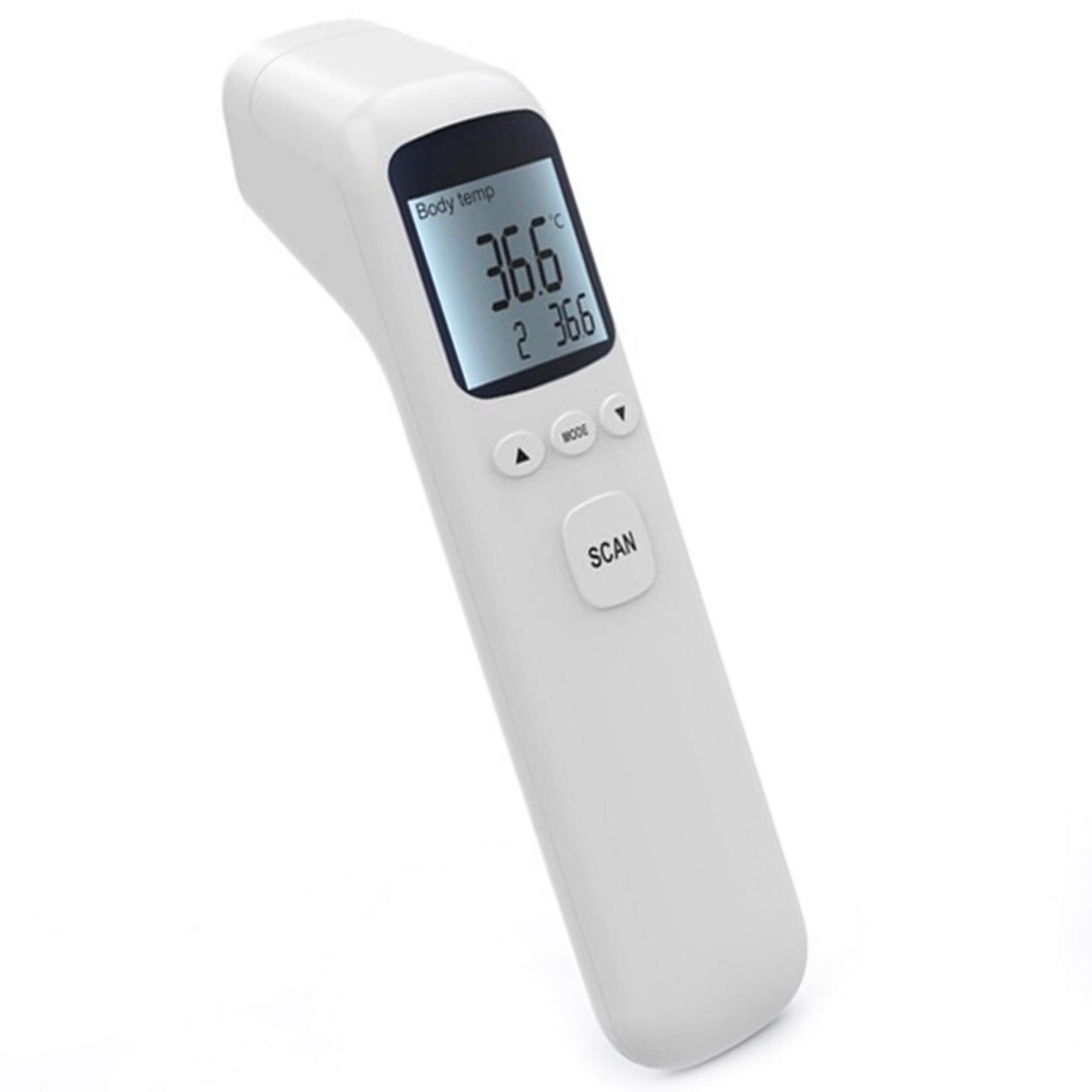 Infrared Forehead Digital Thermometer | Non-Contact | LCD Display | Temporal and Ear | Temperature Measurement for Adults Kids Infants Baby | Accurate Instant Reading | Fever Alarm and Memory Function