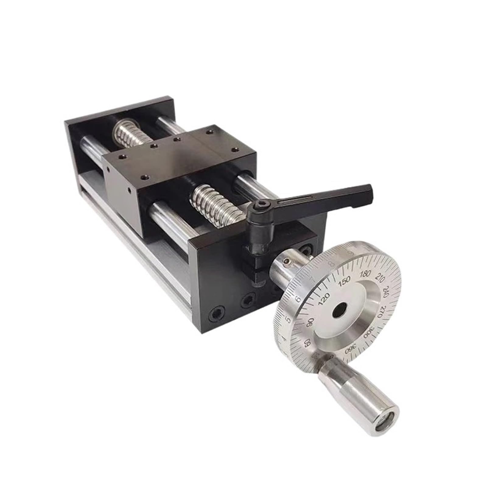 Guide lineari, guide di scorrimento a movimento li Guida Lineare Tavolo Scorrevole Manuale Corsa 100-500MM Vite A Ricircolo Di Sfere SFU1204 Volantino Doppio Asse Ottico Utilizzo For Stampante 3D(300m