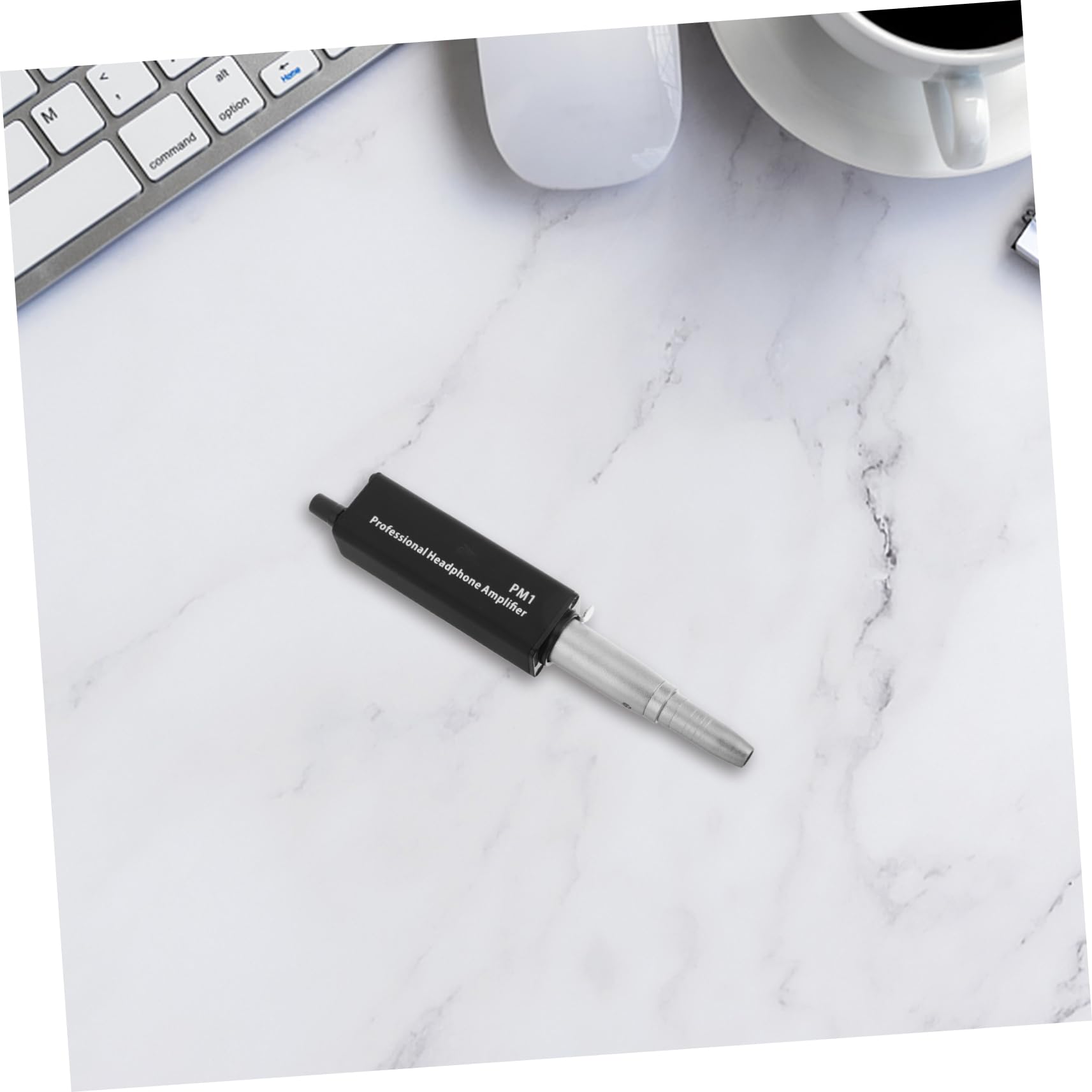 jojofuny Amplificador Estéreo Portátil para Auriculares Interruptor De Ganancia Compatible Múltiples Interfaces Compacto y