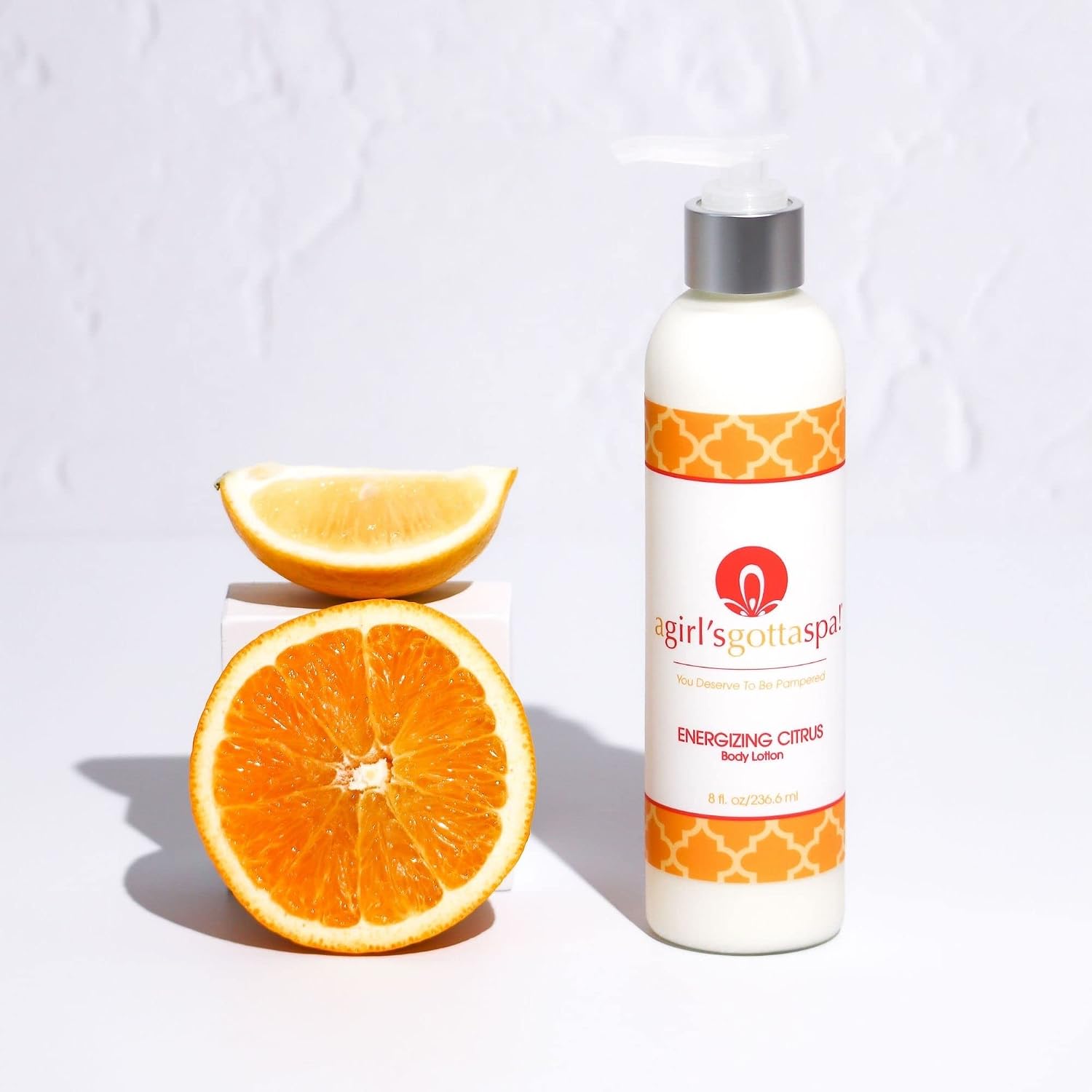 A Girl's Gotta Spa! Shea Butter Body Lotion for Women with Dry Skin - Natural Moisturizing Body Cream | Non-Greasy | Vegan Ingredients | Cruelty-Free, 8 Ounces