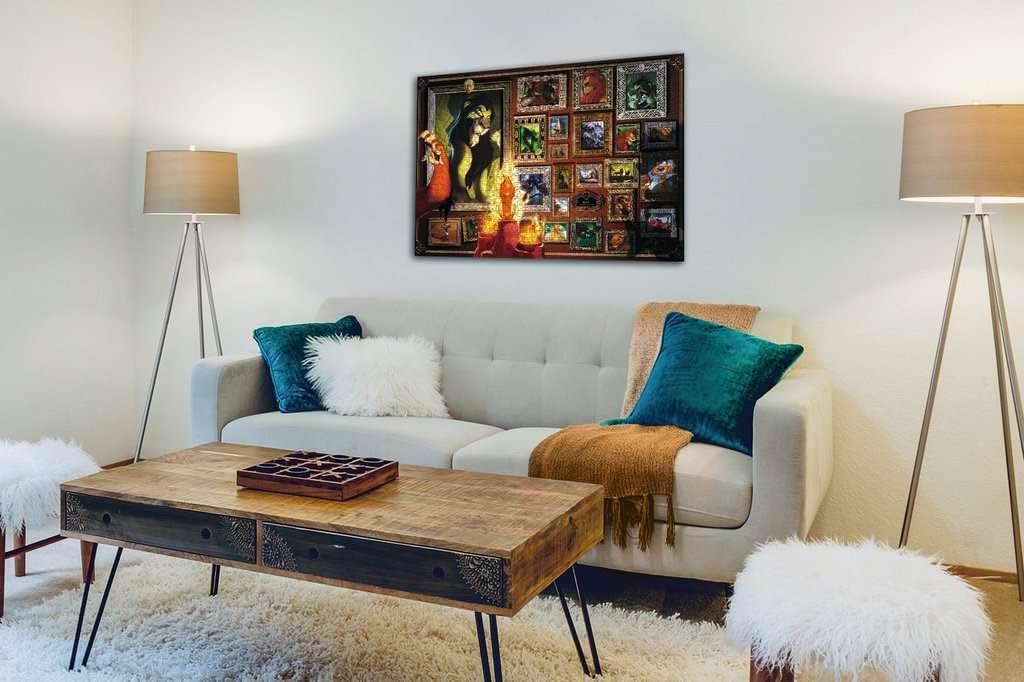 Ravensburger Disney Villainous: Scar 1000 Piece Jigsaw Puzzle for Adults - 16524 - Every Piece is Unique, Softclick Technology Means Pieces Fit Together Perfectly