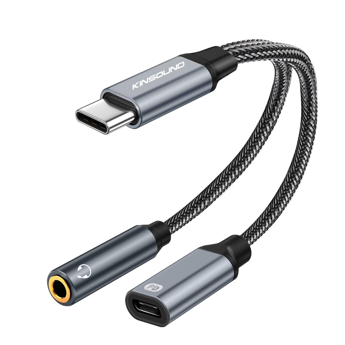 Kinsound USB C to 3.5 mm Jack Audio Adapter, Type C to 3.5mm Jack Audio Connector & PD Fast Charging Compatible with Samsung Galaxy S22/S21/S20 Plus, Pixel 6/5/4/3/2, iPad Pro/iPad Air/iPad Mini (B09LYST55M) Amazon Price History, Amazon Price Tracker