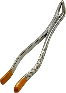 AVON SURGICAL-Dental Extracting Extraction Serrated Forceps #151, Lower Bicuspid, Lower Incisor, Lower Root, Universal, Premium Quality Handle, Stainless Steel