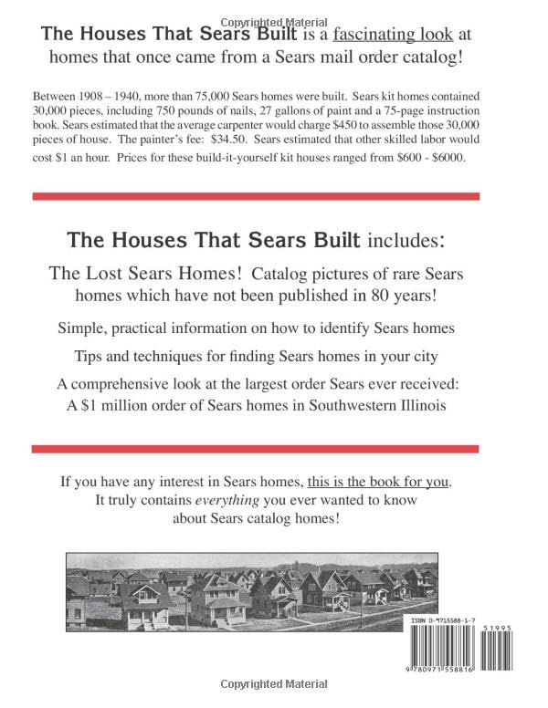 Image of The Houses That Sears Built: Everything You Ever Wanted to Know About Sears Catalog Homes