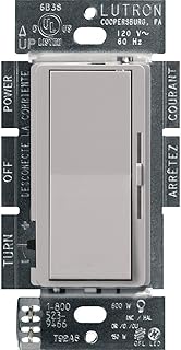 Lutron Diva LED+ Dimmer Switch, Paddle Dimmer, Single Pole/3-way