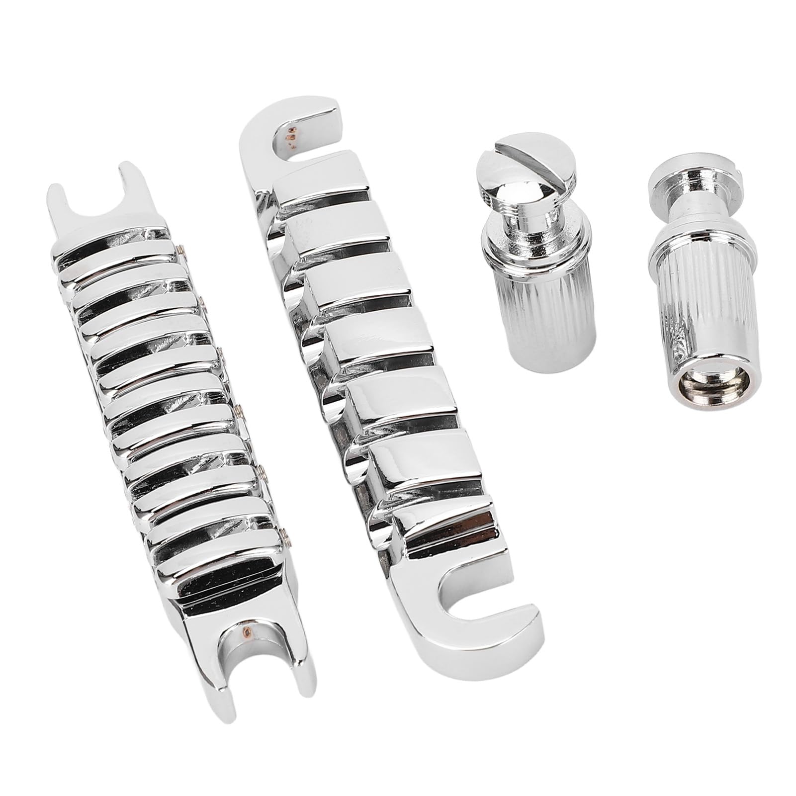 Gitarrensaite durch Steg, Zinklegierung, Individuell Verstellbar, 10, 4 Mm Saite durch Steg, Ersatz für (SILVER