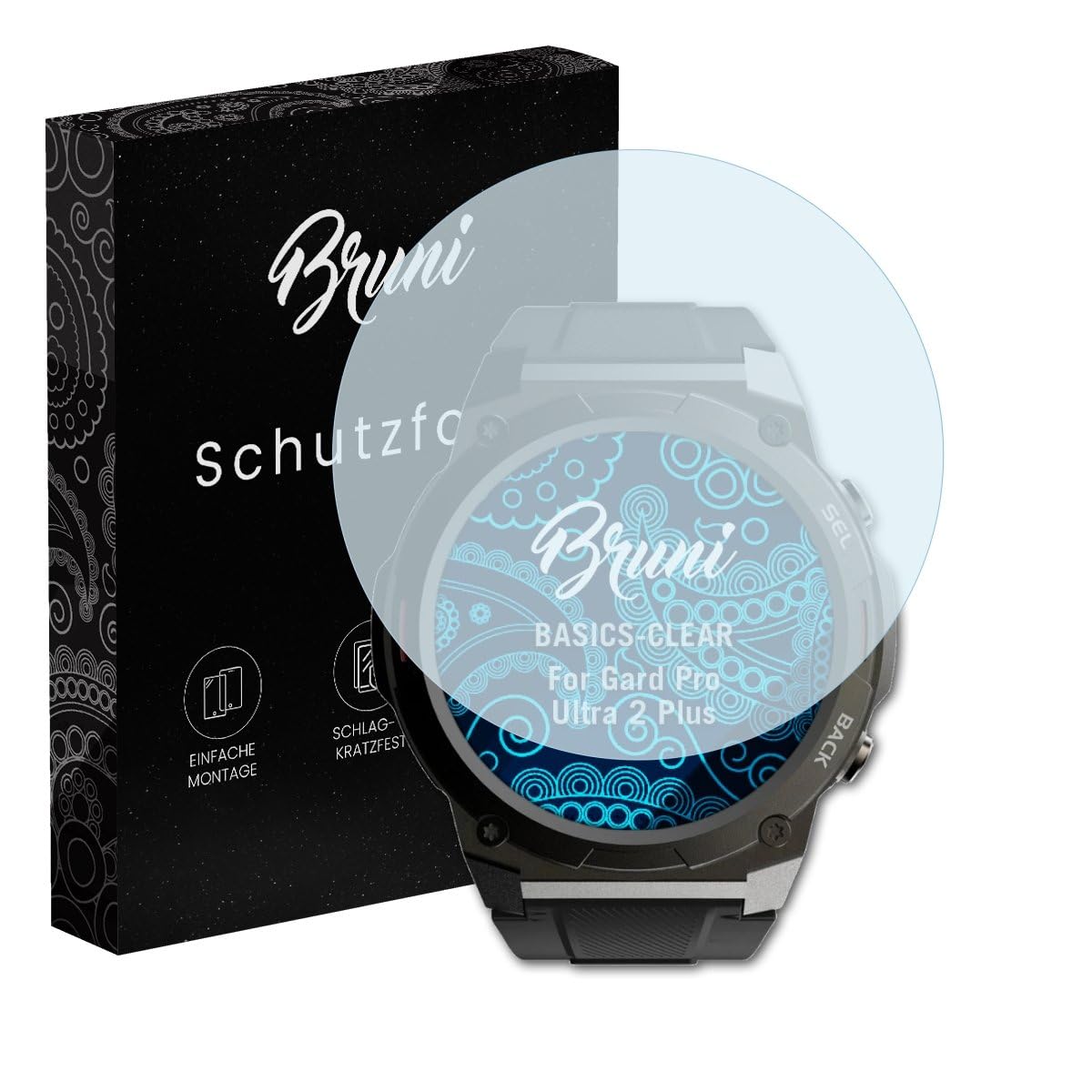 Protection écran Bruni Pour HyperMate G : Film Transparent Anti-rayures (2x)