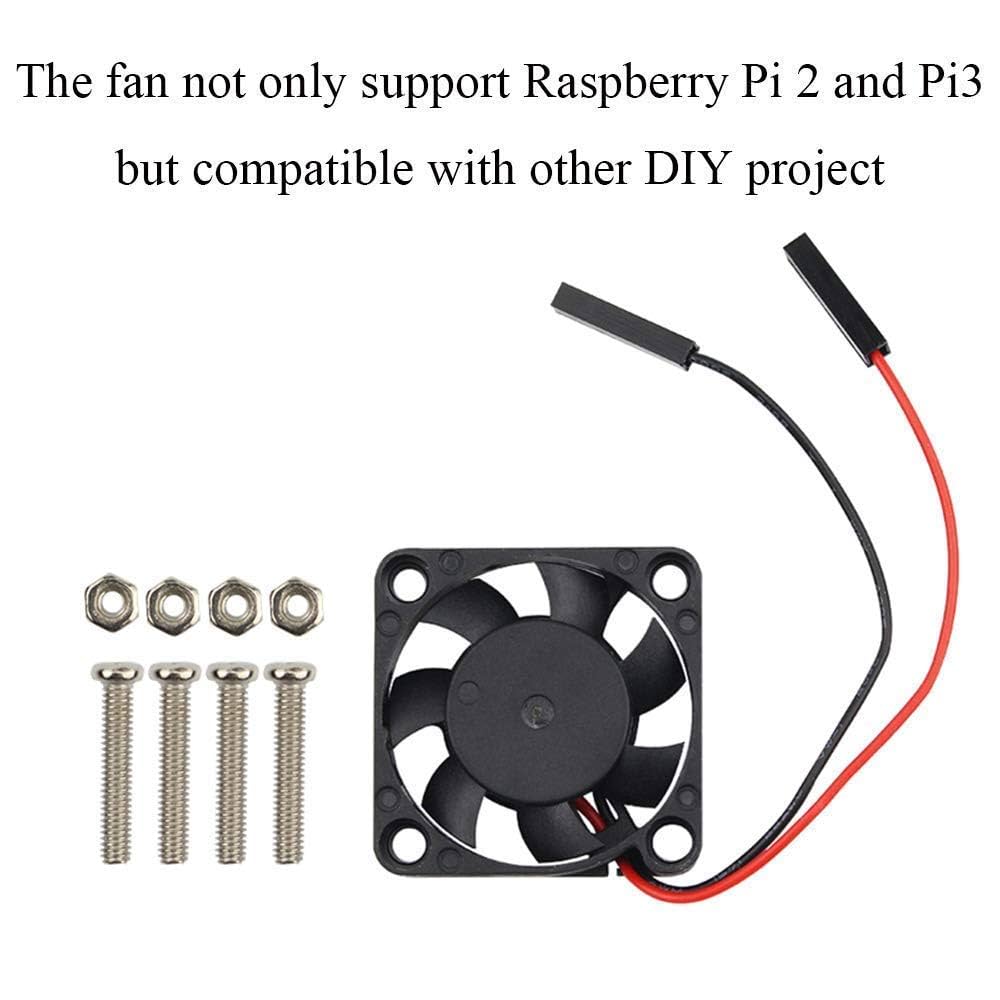 KKSB Raspberry Pi 4用高性能クーラー　30mm PWMファン Amazon.com: KKSB 高性能冷卻器適用於Raspberry Pi 4 | 包括30