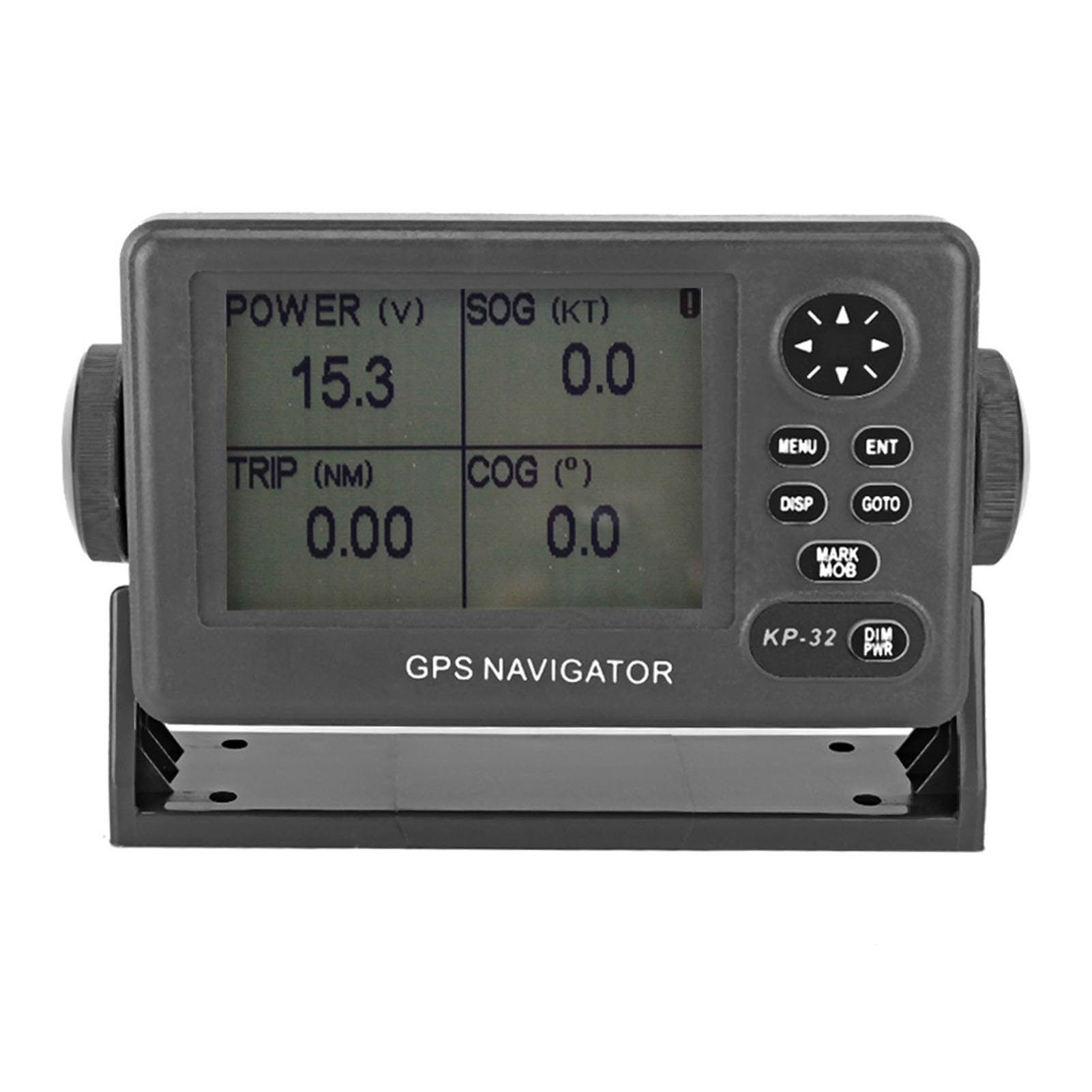 Akozon ONWA KP? 32 GPS/SBAS Marine Navigator avec écran LCD de 4,5 Pouces - Solution Avancée de Navigation Maritime avec jusqu'à 999 Points de Chemin et Conception étanche
