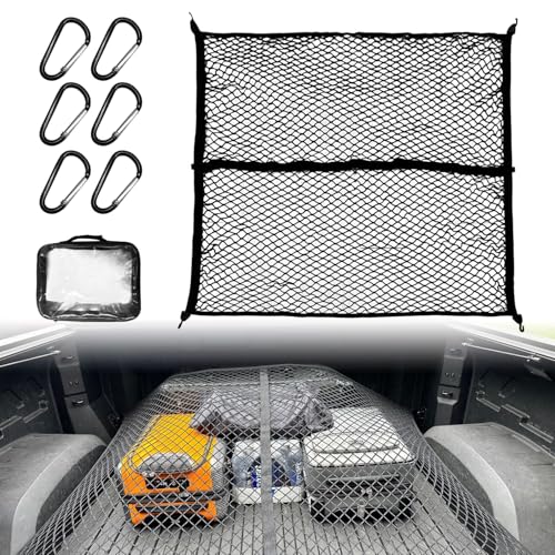 Filet de coffre seule couche extensible pour sécuriser vos charges lourdes et instables
