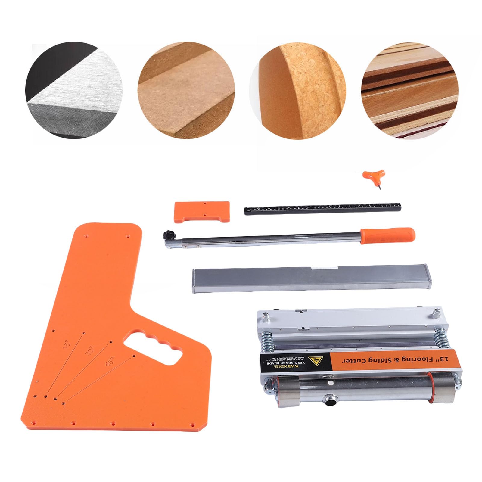 CHICIRIS Laminate Floor Cutter 13 Inch Premium Multi Layer Flooring Tool