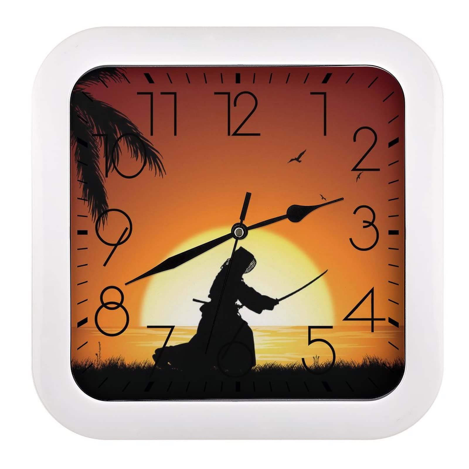 Pendule Murale Kendo Silencieuse pour Créer une Ambiance Zen et Design dans Votre Bureau Actuel