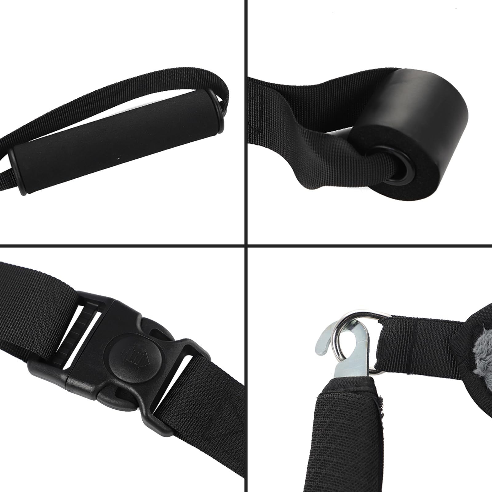 Kopf-Nacken-Massagegerät Nackenstreckband Nackentraktionsgerät Nackenkorrektur-Traktion Verstellbares Streckband für zu Hause Nackenstützband Entlastung der Halswirbelsäule Streck-Set