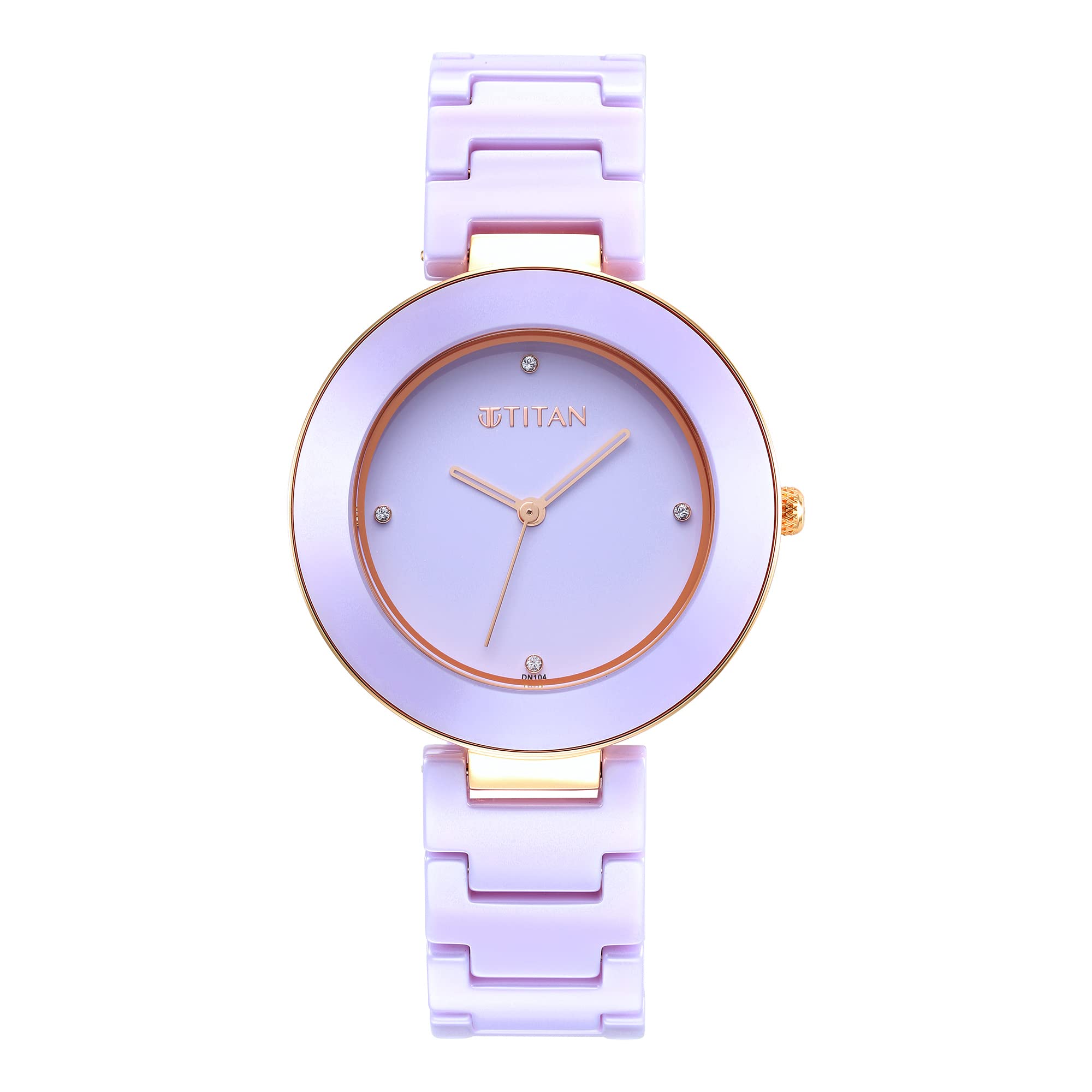 Titan Purple Ceramics Purple Dial Analog Ceramic Strap Watch for Women-NS95189KC06 (B0BP2639S7) Amazon Price History, Amazon Price Tracker