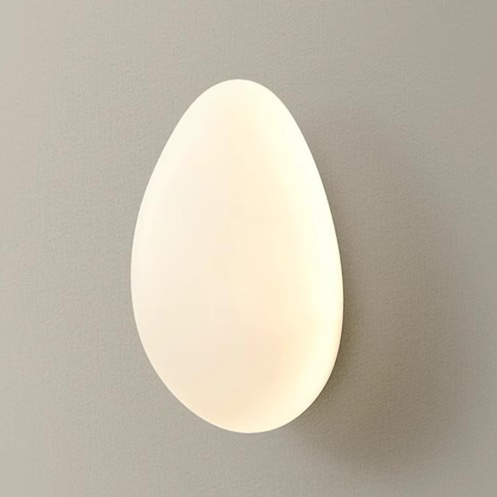 SXWNBIFH Acrylic Wall Light Pebble Wall Sconce 6W LED Wall Sconce Lighting Fixture White Geometry Wall Lamp for Living Room Bedroom Background Wall Stairs Hallway Home Room Decor(Large)