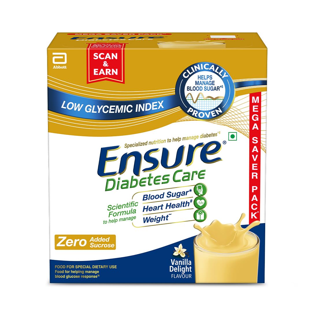 Ensure Diabetes Care Vanilla 1.9kg Powder with High Fiber, Protein & 36 Nutrients | Helps Manage Blood Sugar Levels in 4 weeks (B0BL3Z42D3) Amazon Price History, Amazon Price Tracker