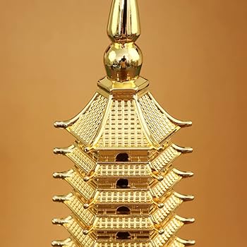 Amazon.com: 铜文昌塔摆件9九层13十三层书房桌面装饰工艺品(1PCS 金色 Amazon.com: 铜文昌塔摆件9九层13十三层书房桌面装饰工艺品(1PCS 金色