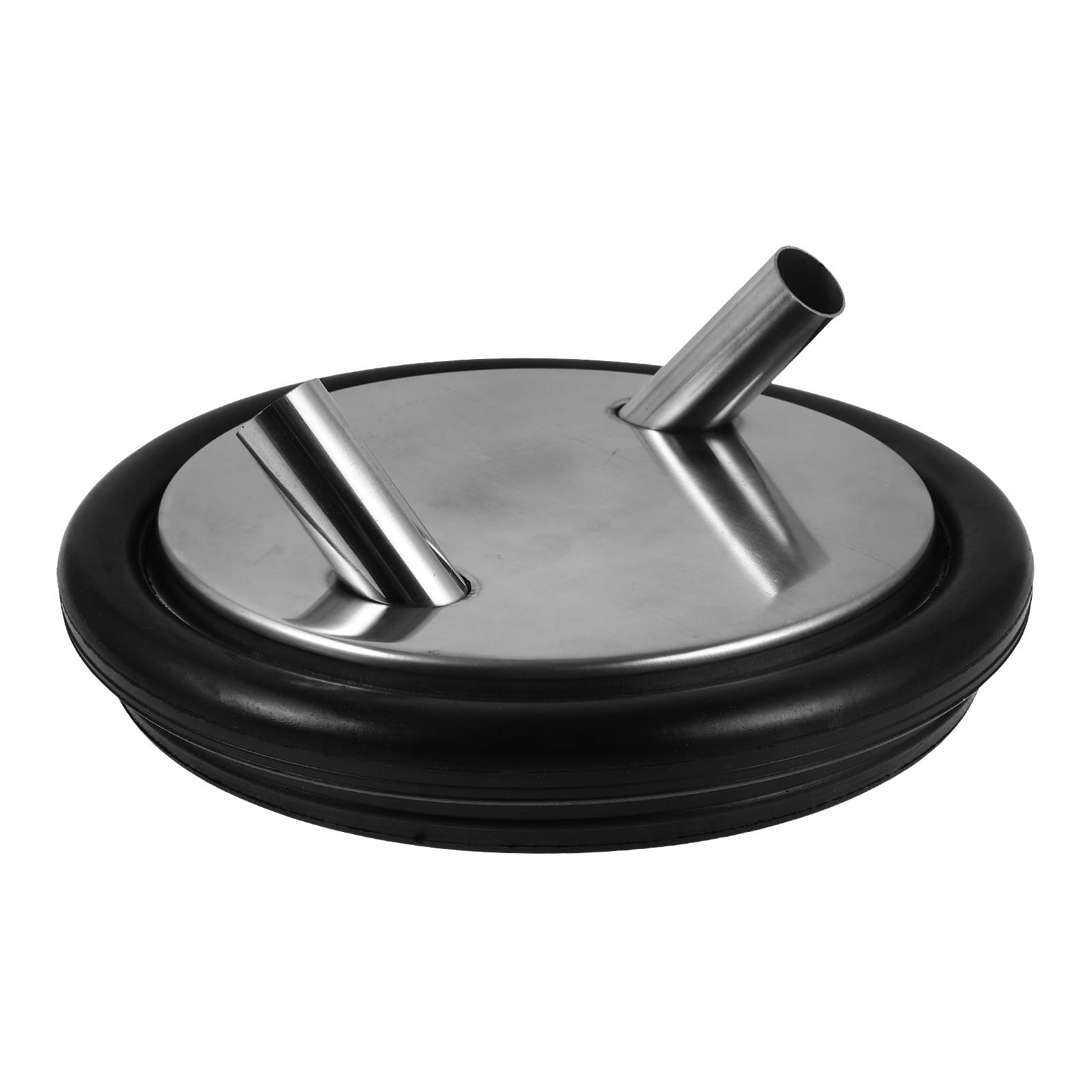 Coperchio per Secchio di Mungitura a 2 Ingressi in Acciaio Inox