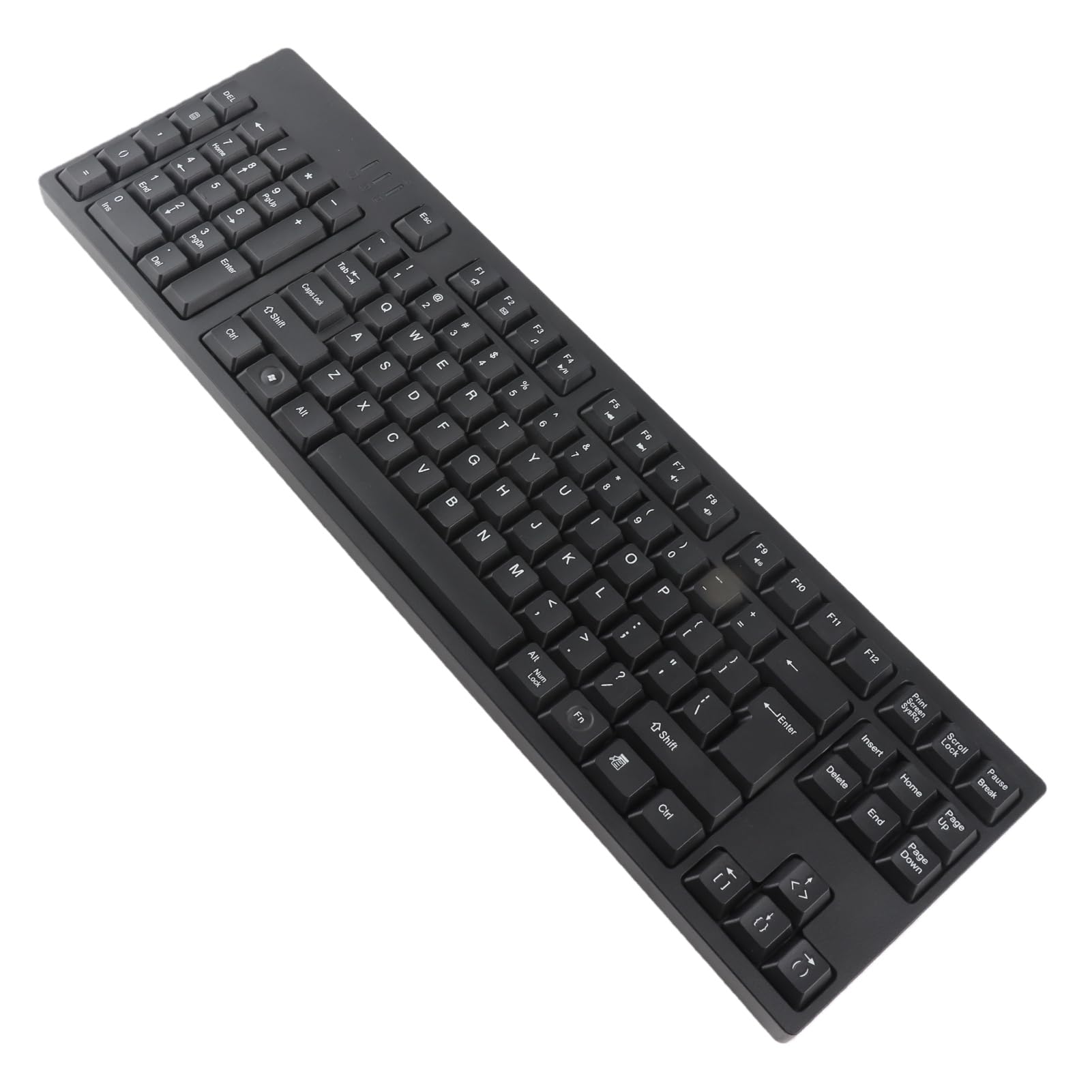 Yctze Tastiera Ergonomica per Mancini, Layout Ergonomico per Uso Ufficio | 109 tasti, connettività di tipo C, plug and play, materiale ABS premium