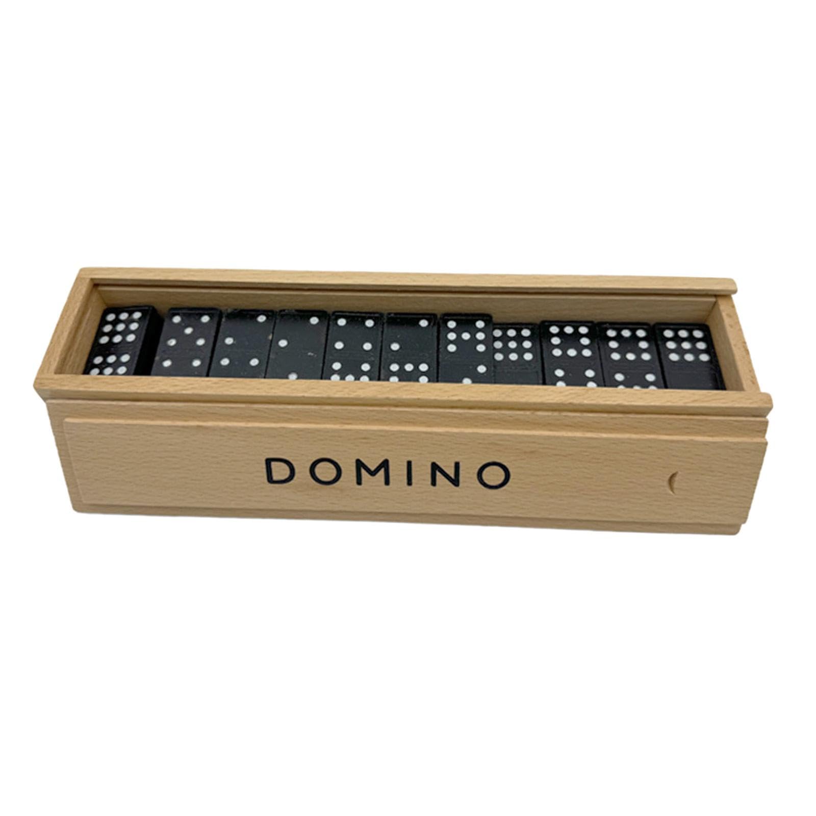 YEJBBUC Double Nine Domino Set Tournament Classic Board Game for Trips