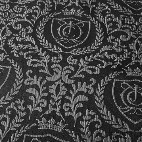 Image of Juicy Couture Dovona Bedding Set 4-Piece Twin /Twin XL Comforter Set, Black