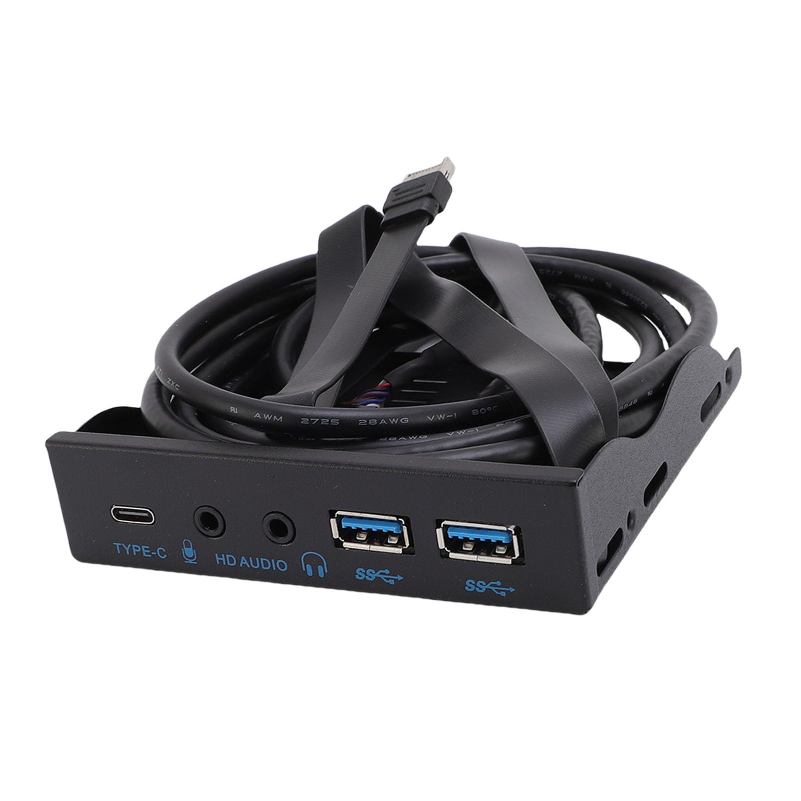 Pongnas Hub Frontale USB per PC, 3.5 Pollici, 19 Pin a USB 3.2 Gen 2 per