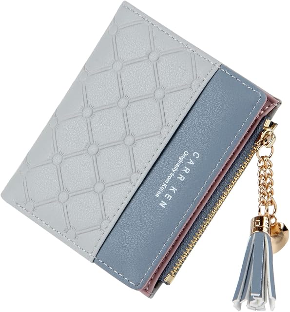 LHHMZ Womens Small Purse Wallets Tassel Coin Purse Card Holder Wallets for Girls Shorts Cash Multi-Slots Wallets Gifts