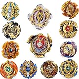Gyros 12 Pack Toys for Kids,Bey Battle Burst Gyro Blades Evolution Metal Fusion Attack Top Set, School Gift Idea Toys for Boys Kids Children Age 8+