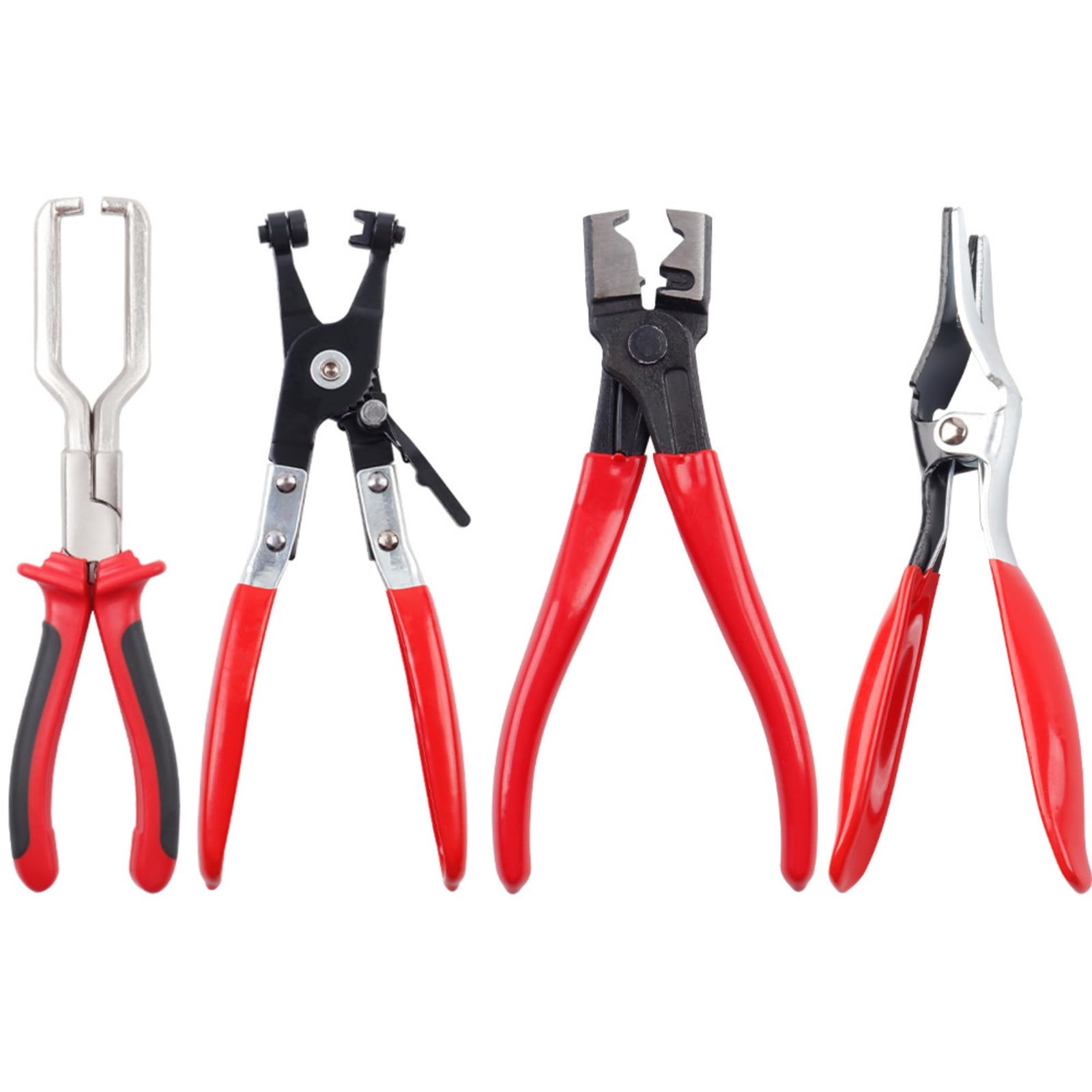 4 Pezzi Strumento di Rimozione Delle Fascet Metallo Utensili Comode Utensile per Meccanici, Officina
