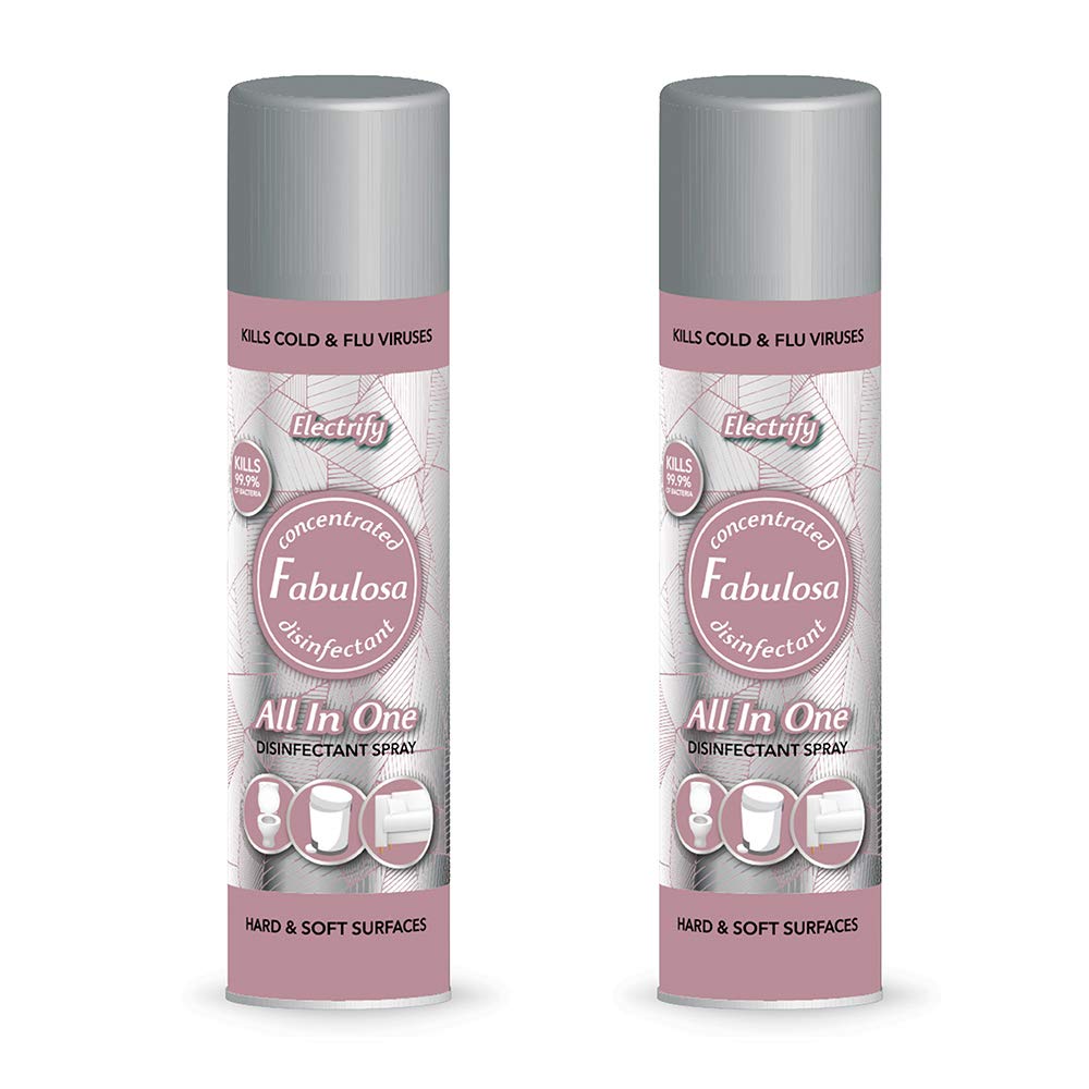 Disinfectant Spray Electrify (Ysl Black Opium), 2 x 400 ml