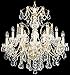 Schonbek 1712-49 Swarovski Lighting Century Chandelier, Black Pearl