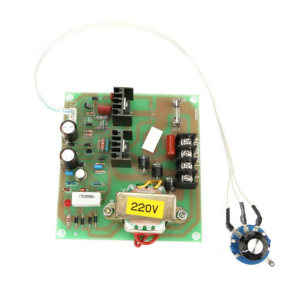Vikye Regolatore di velocità del motore, DC 220V 750W Regolatore di velocità regolabile per macchine ad alta tensione DC ad alta tensione come il miglioramento domestico, piccoli torni