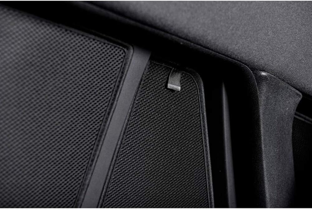 Set of car shades compatible with BMW 2 Series F46 Gran Tourer 2014-2021 (8 pieces), perfect fit sun shades