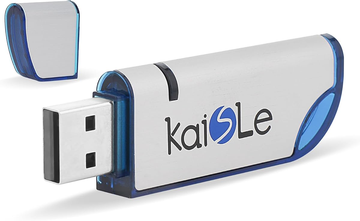 64GB USB Flash Drive, USB Flash Memory Storage Thumb Drive | External Portable Flashdrive with Keychain, 64 GB USB 2.0 Memory Stick exFAT Data Storage Jump Drives for Computers
