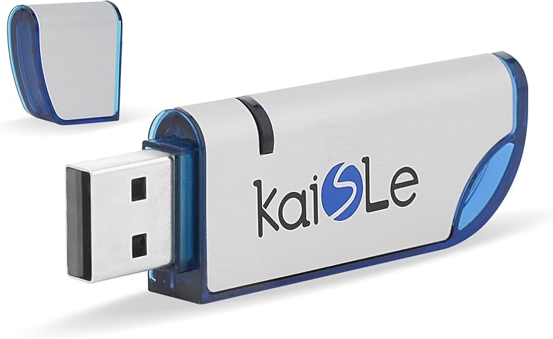 64GB USB Flash Drive, USB Flash Memory Storage Thumb Drive | External Portable Flashdrive with Keychain, 64 GB USB 2.0 Memory Stick exFAT Data Storage Jump Drives for Computers