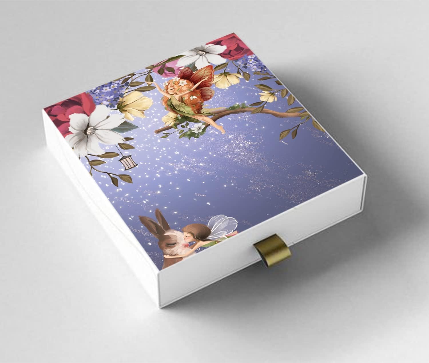 CrafTreat Fairy Decoupage - Fairy Garden - Size: A4 (8.3 x 11.7 Inch) 8 Sheets - Angel Decoupage Paper for Scrapbooking