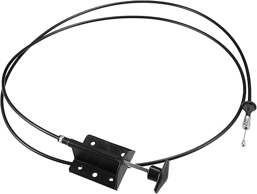 uxcell Cable de liberación de capó para Dodge D150 D250 W150 W250 Ramcharger 1981-1993 para Dodge W100 1984-1989 No.55024942 Cable de control de