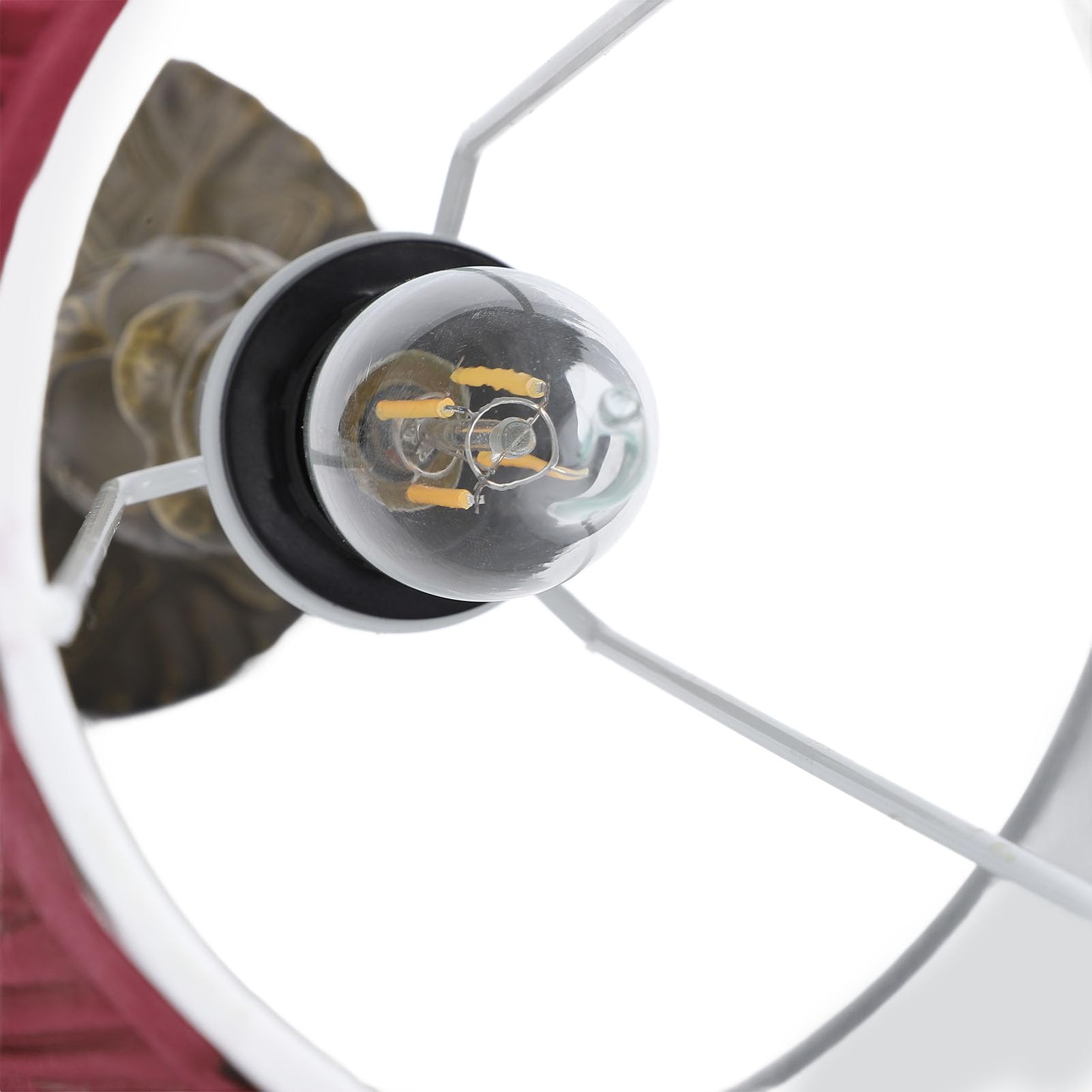 Aramox Lampada da Tavolo a LED Senza Fili in Tessuto, Lampada da Scrivania