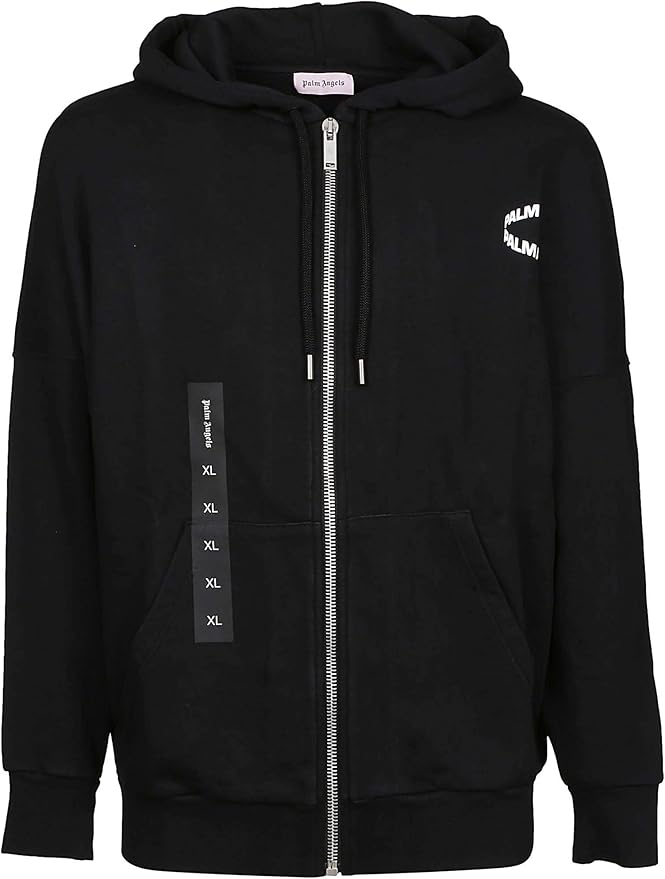 Palm Angels Hombre Pmbe001s194410561001 Negro Algodon Sudadera Amazon