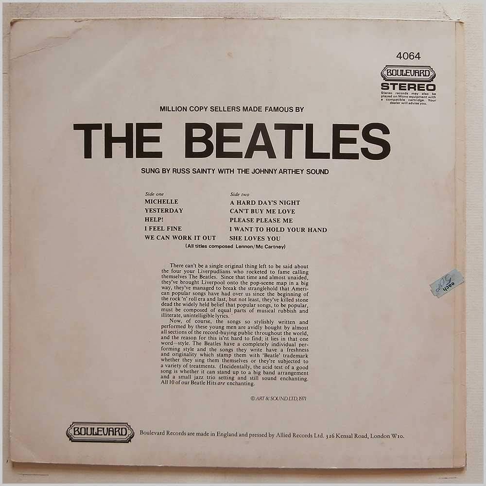 激レア! アメリカ軍専用! 1971年発売 レコード新品同様! ビートルズ サムシング・ニュー【輸入盤】【1LP】 – THE BEATLES STORE