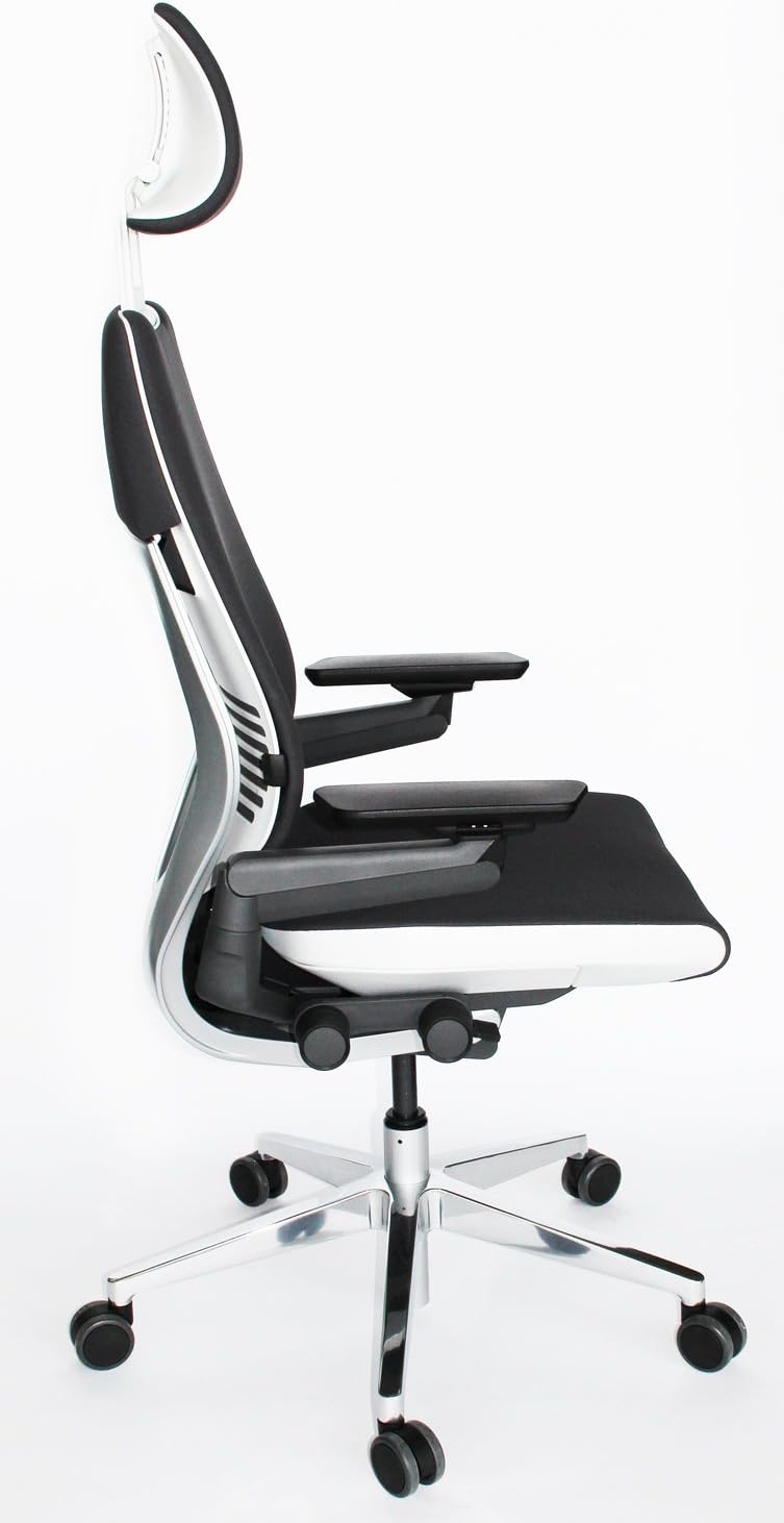 Gesture Of Steel Case Swivel Chair With Headrest Amazon De Home Kitchen