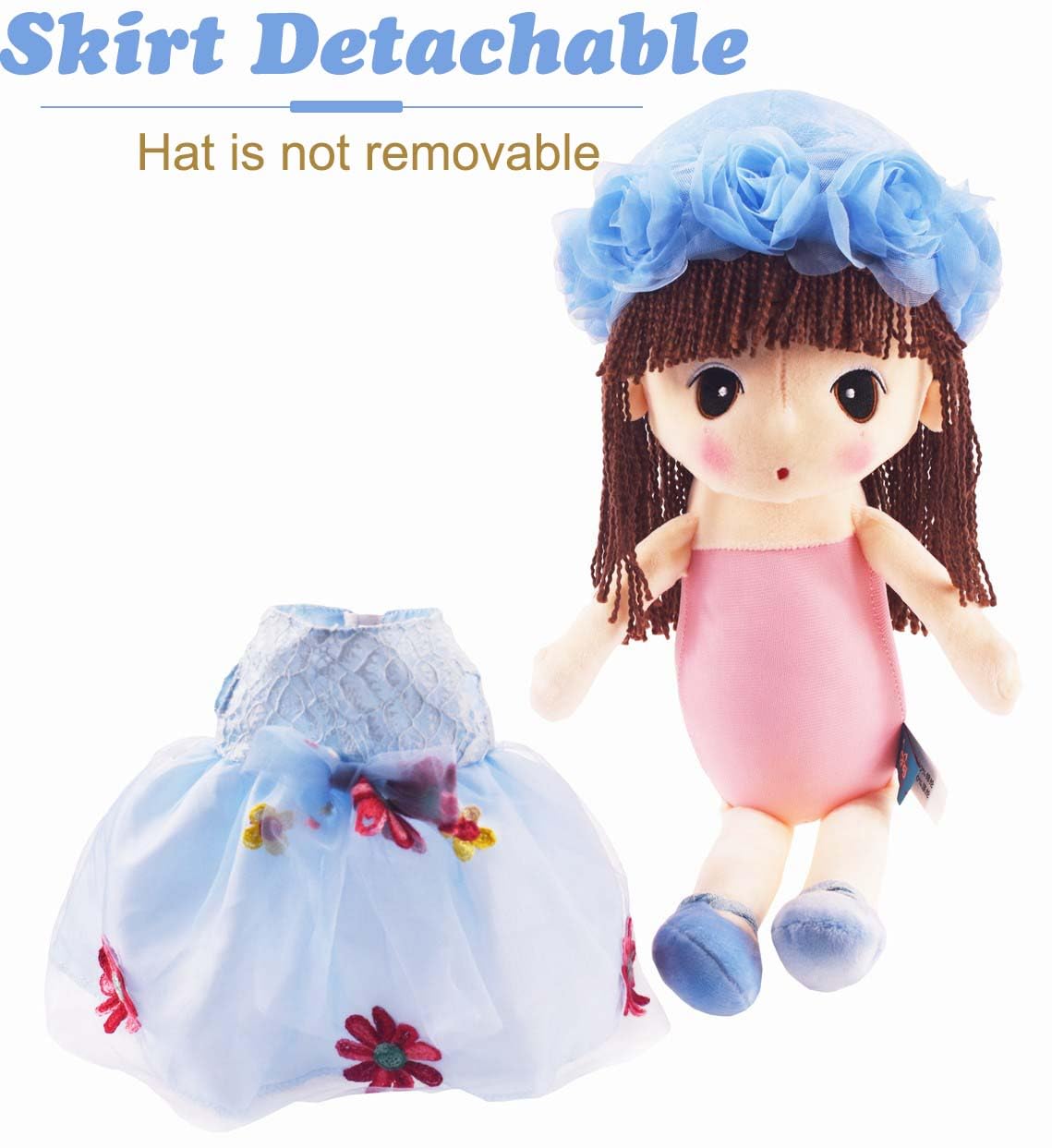 Amazon.co.jp: HWD かわいいぬいぐるみ ソフトフラワーガール
