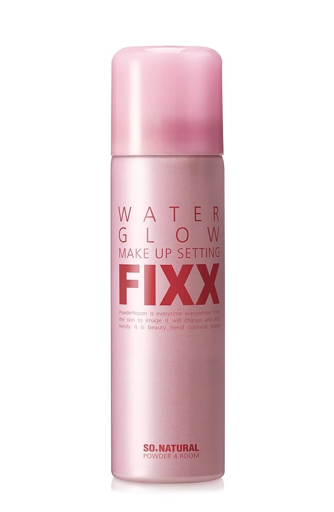 WATER GLOW MAKE UP SETTING FIXX 75ml ×4本 SO'NATURAL Water Glow Makeup Setting Fixx 75ml | DODO SKIN