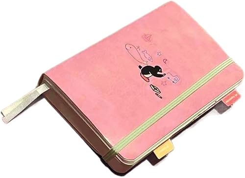 Miniatura 7 de Leather Notebook 360 Pages with Ribbon Bookmarks Pocket Journal for Travel Writing & Note Taking 3.9x5.5In Student Classroom Supplies