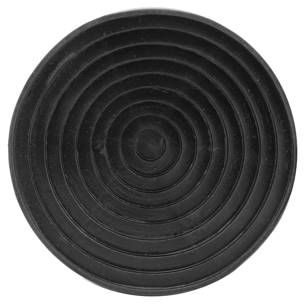 Support de ballon rond en caoutchouc noir du diamètre 90mm/support de ballon de laboratoire de 3.54in