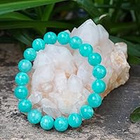 Vista 113 de 12MM Tiger Eye Bracelet Men Natural Golden Yellow Cats Eye Handmade Stretch Jewelry for about 8 inch Wrist Size Bring Luck Fortune Courage