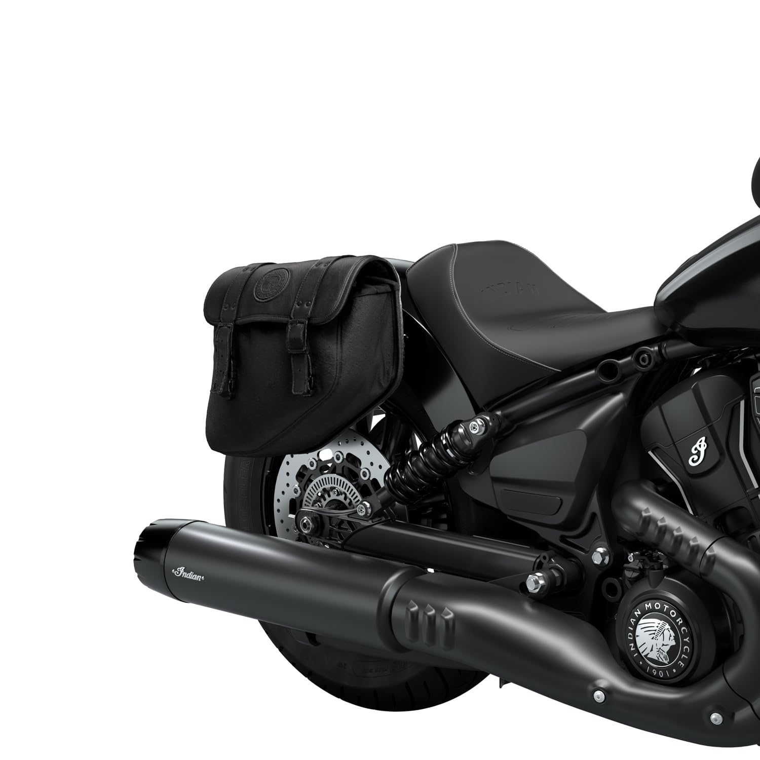 Amazon.com: Indian Motorcycle Right-Hand Bobber Saddlebag, for
