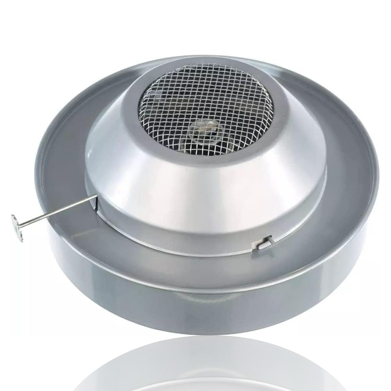 Metal Paraffin Heater for Greenhouse and Garden Use – Outdoor Plant Temperature Support Unit with Fuel Reservoir and Protective Mesh Burner for Frost Protection and Growth Care