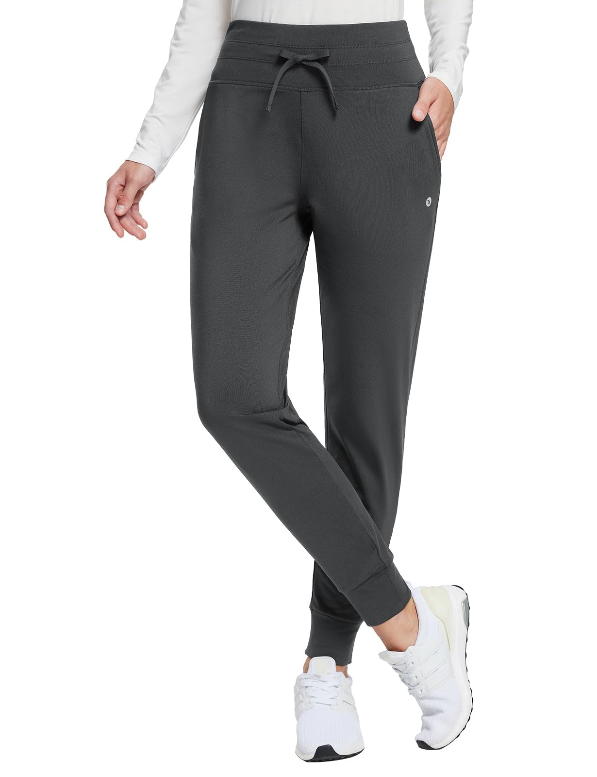 BALEAF Pantaloni Donna Invernali Felpati Comodi Pantaloni Sportivi Impermeabili Larghi per Corsa Trekking con Tasche
